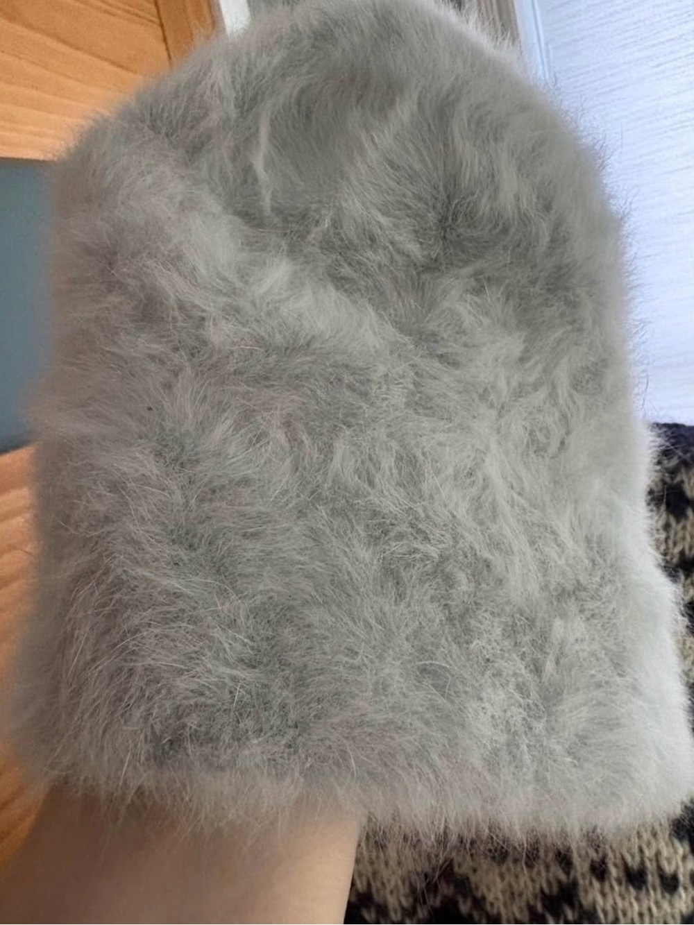 One size real rabbit angora hat